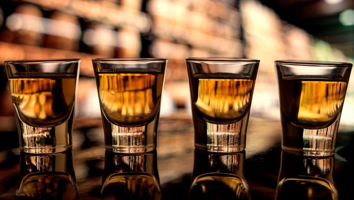 How much can a shot glass hold?
